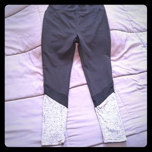 Silky Mesh Cutout Leggings